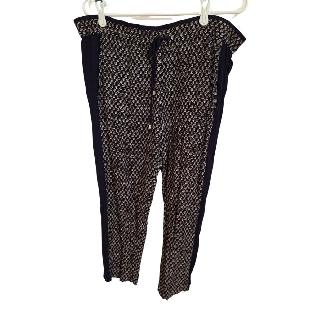 Zara Pattern Beachy Pants, Size Large
